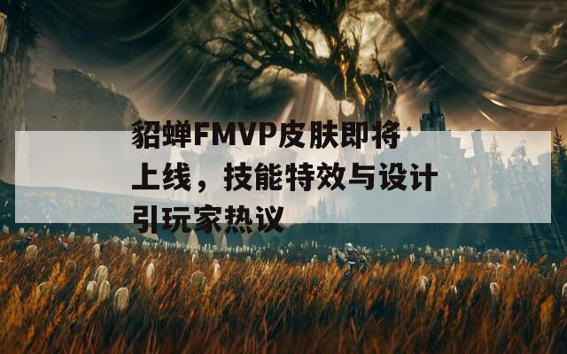 貂蝉FMVP皮肤即将上线，技能特效与设计引玩家热议