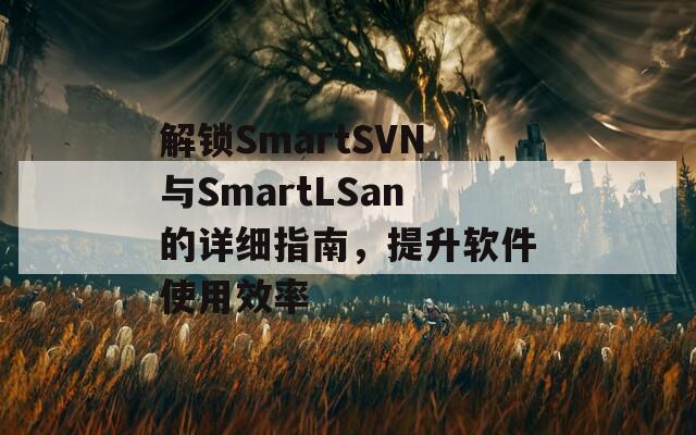 解锁SmartSVN与SmartLSan的详细指南，提升软件使用效率