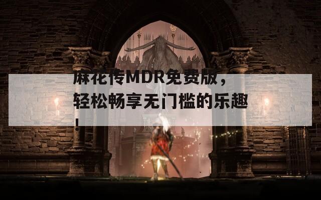 麻花传MDR免费版，轻松畅享无门槛的乐趣！