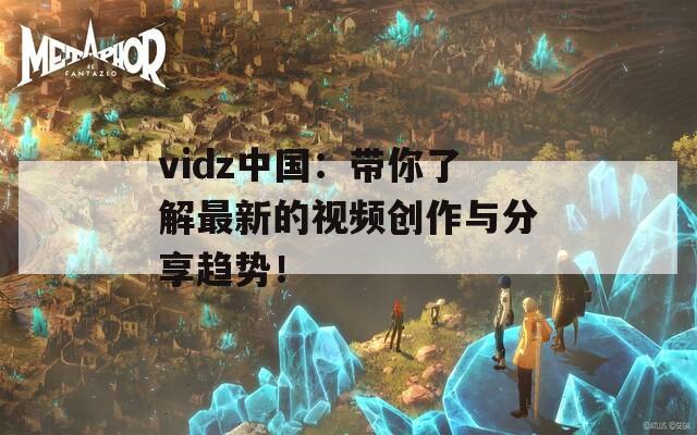 vidz中国：带你了解最新的视频创作与分享趋势！  第1张