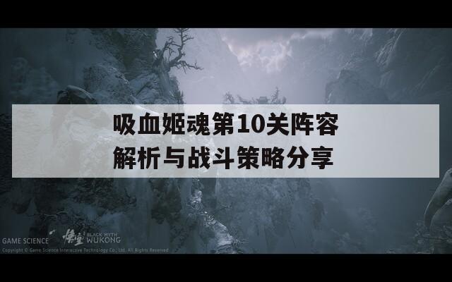 吸血姬魂第10关阵容解析与战斗策略分享