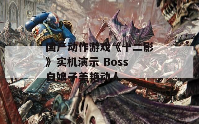 国产动作游戏《十二影》实机演示 Boss白娘子美艳动人